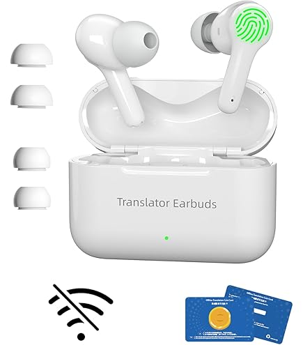 Wooask M3 AI Translation Earbuds Real Time, 144 Language
